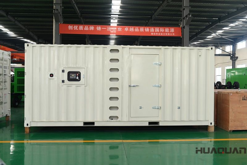 一臺1000kw靜音箱柴油發(fā)電機(jī)組于2018年5月10日順利發(fā)往山東省濟(jì)南市