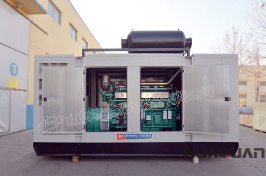 華全養殖場用800kw玉柴靜音型發電機組