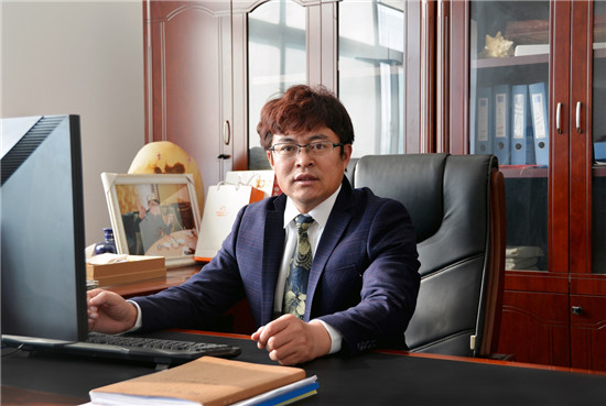 華全公司董事長(zhǎng)趙立增給大家拜年