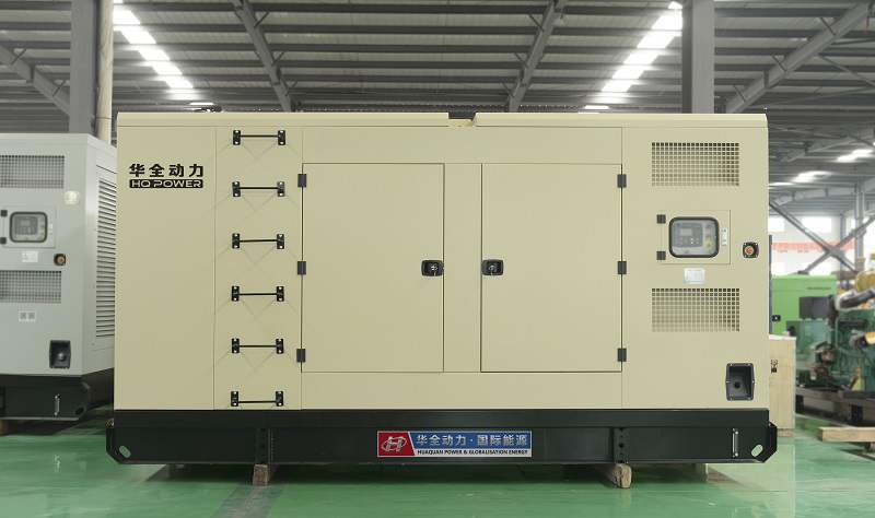 伴著4月9日的暖陽(yáng)，華全動(dòng)力一臺(tái)400kw靜音箱發(fā)電機(jī)組發(fā)往河南省
