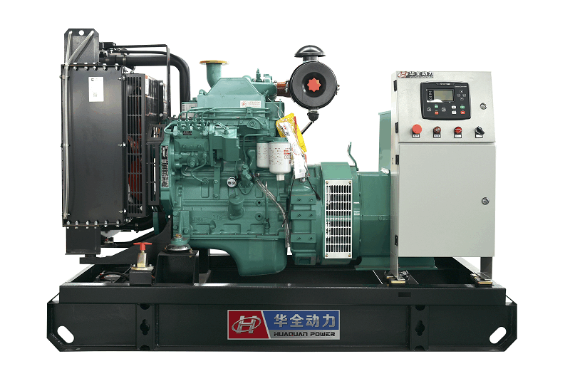 4月13日，一臺50kw柴油發電機組從華全動力發往山東