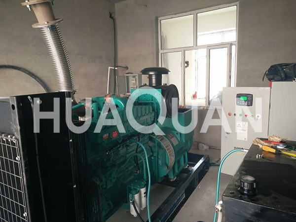 廣州市白云區加油站400kW發電機組電站