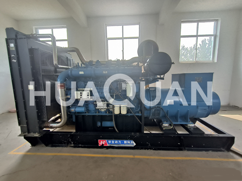 山東臨沂某大學(xué)450kW發(fā)電機(jī)組電站項目