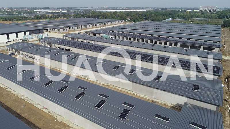 山東濰坊某生態養殖產業園1.3MW光伏微電網項目